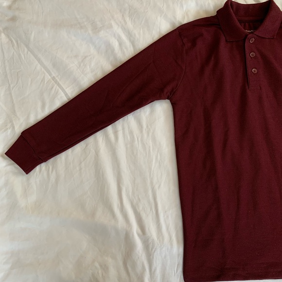 Long sleeve polo shirts, youth size - Picture 3 of 5